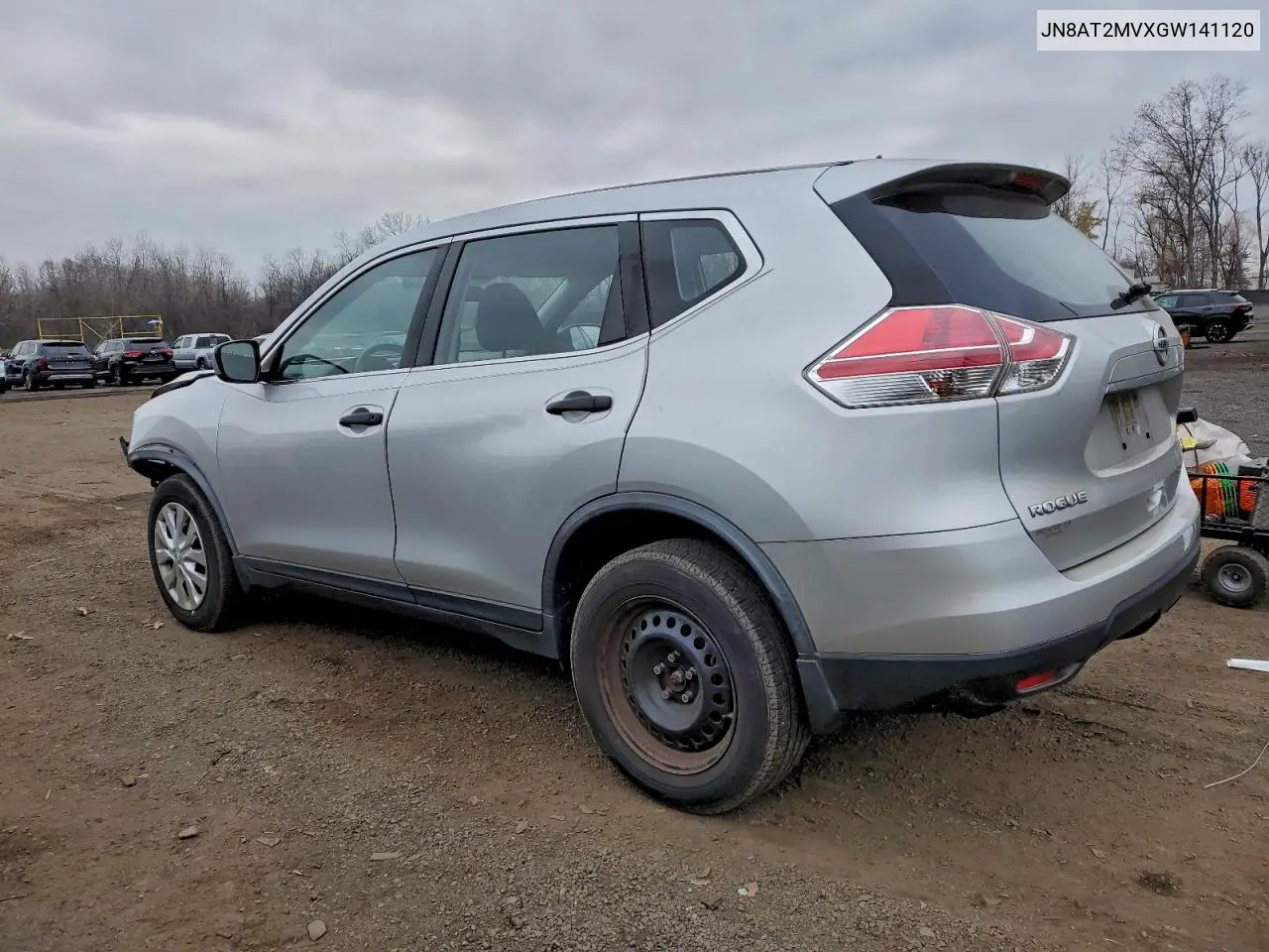 JN8AT2MVXGW141120 2016 Nissan Rogue S