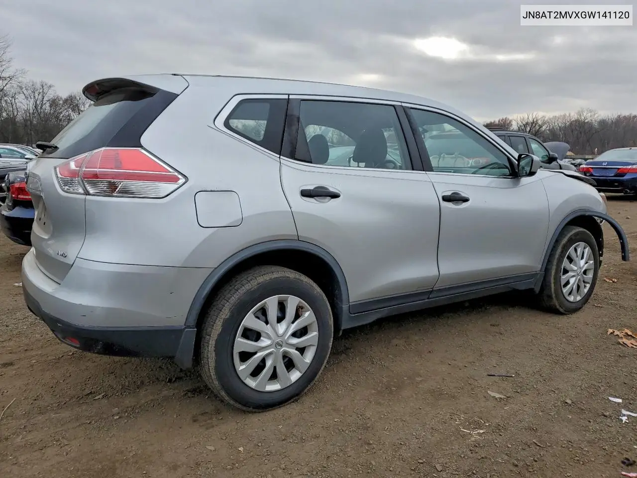 JN8AT2MVXGW141120 2016 Nissan Rogue S