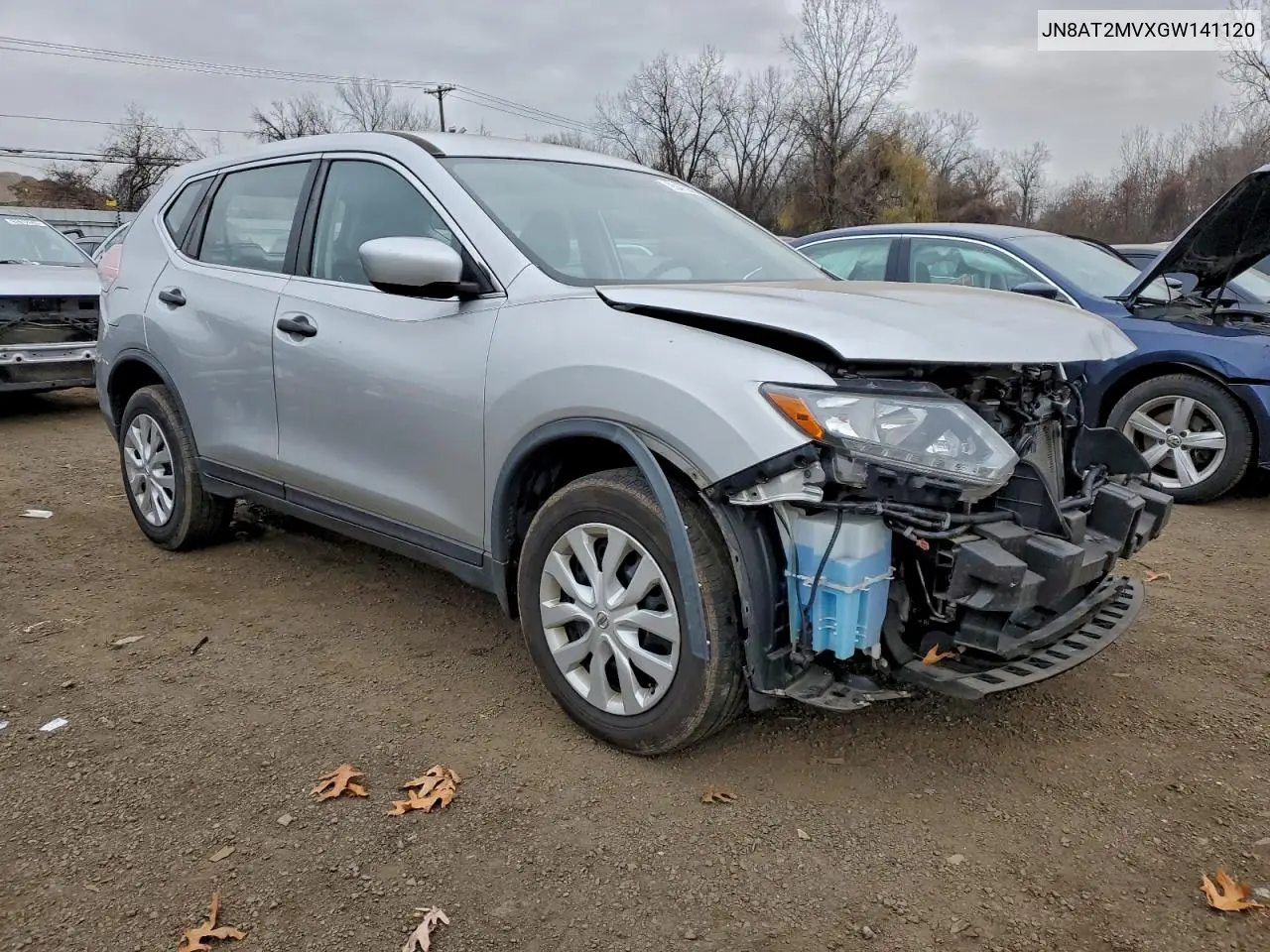 JN8AT2MVXGW141120 2016 Nissan Rogue S