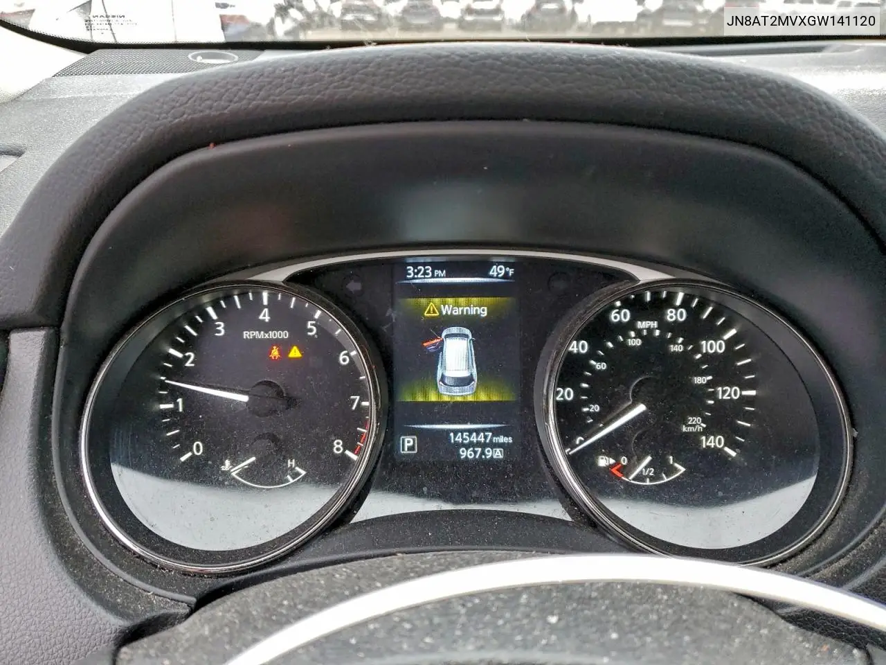 JN8AT2MVXGW141120 2016 Nissan Rogue S