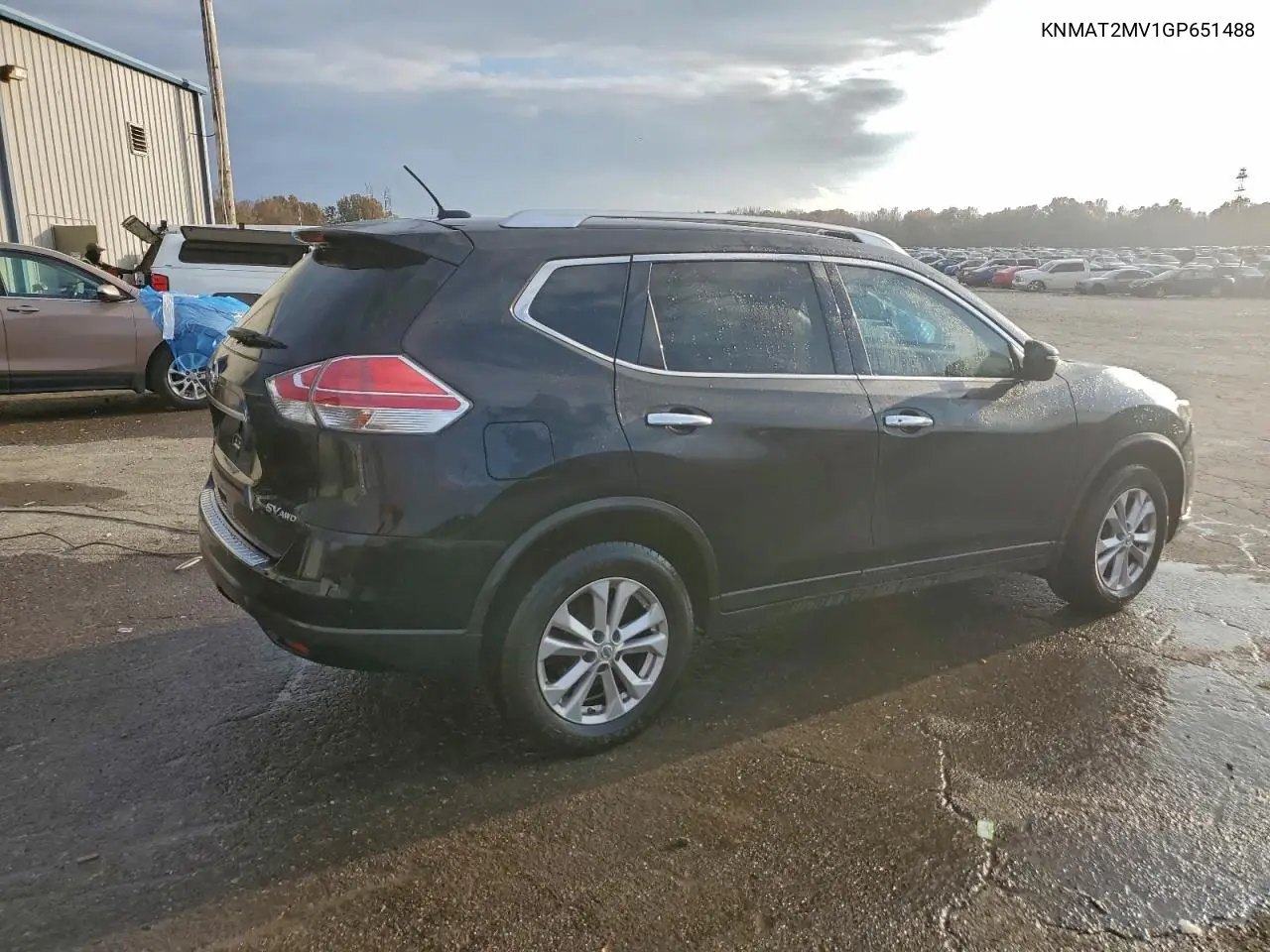 KNMAT2MV1GP651488 2016 Nissan Rogue S