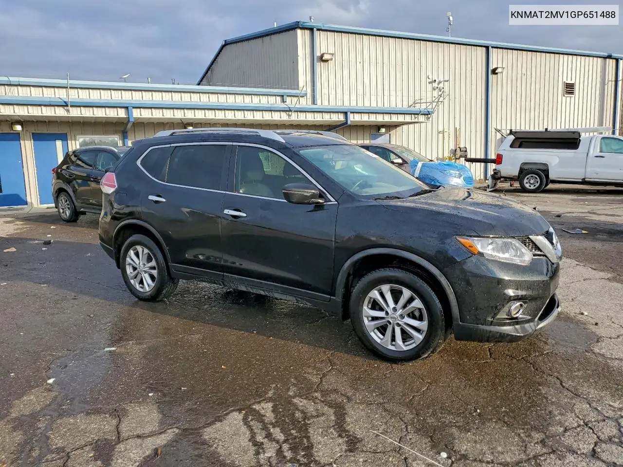 KNMAT2MV1GP651488 2016 Nissan Rogue S