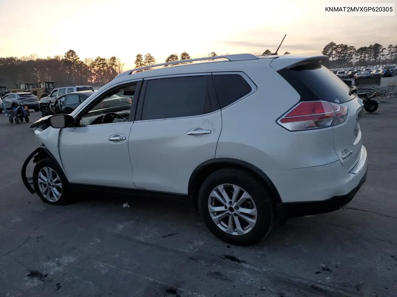 KNMAT2MVXGP620305 2016 Nissan Rogue S