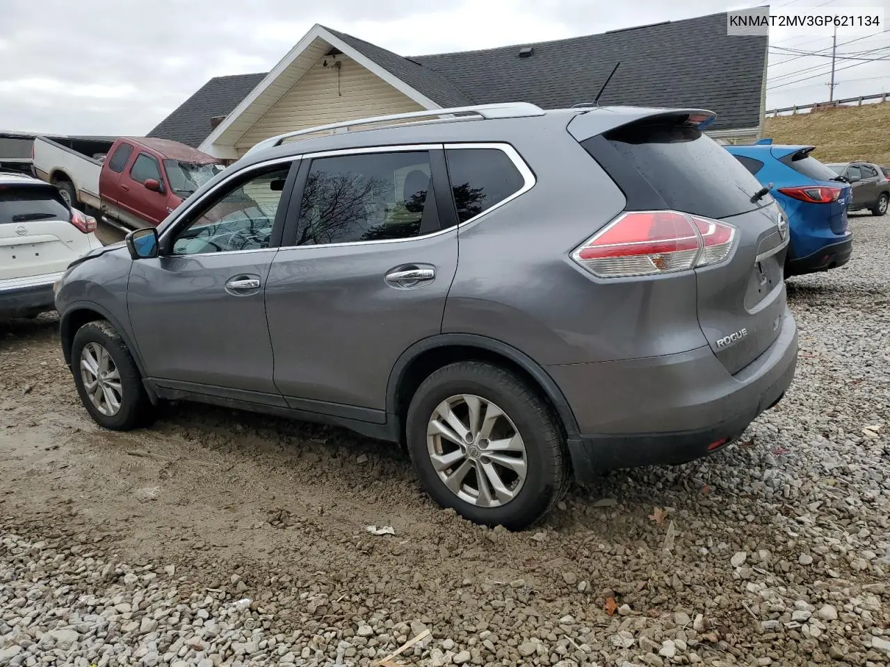 KNMAT2MV3GP621134 2016 Nissan Rogue S