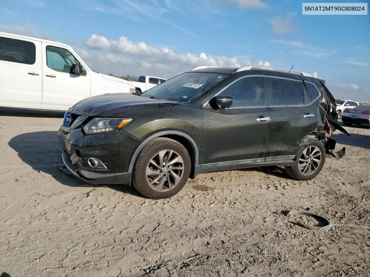 5N1AT2MT9GC808024 2016 Nissan Rogue S