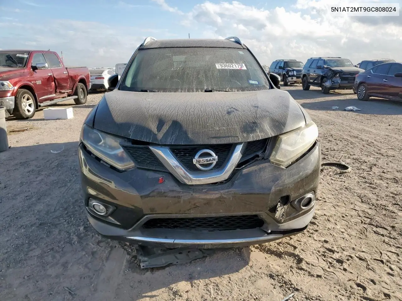 5N1AT2MT9GC808024 2016 Nissan Rogue S