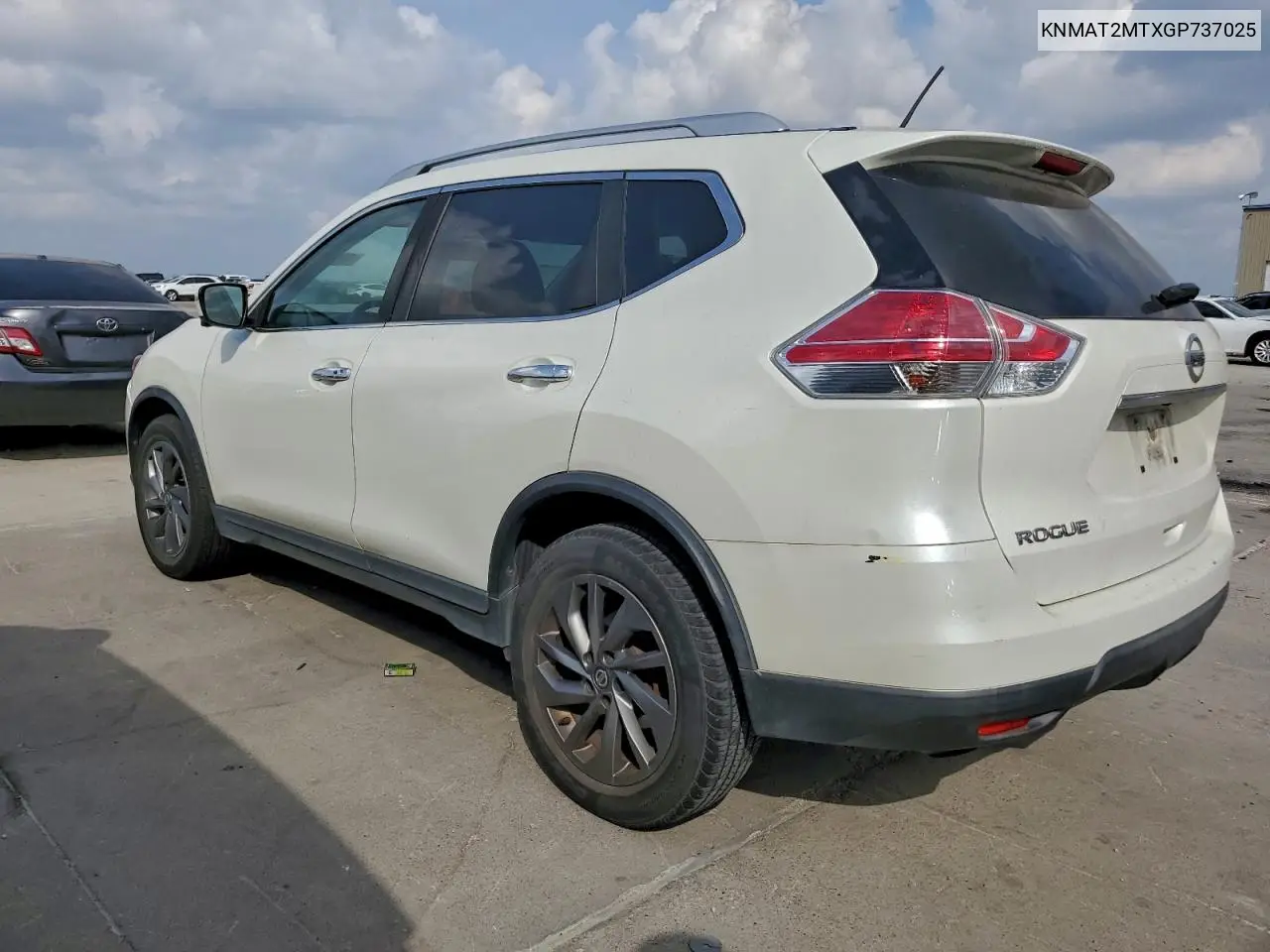 KNMAT2MTXGP737025 2016 Nissan Rogue S