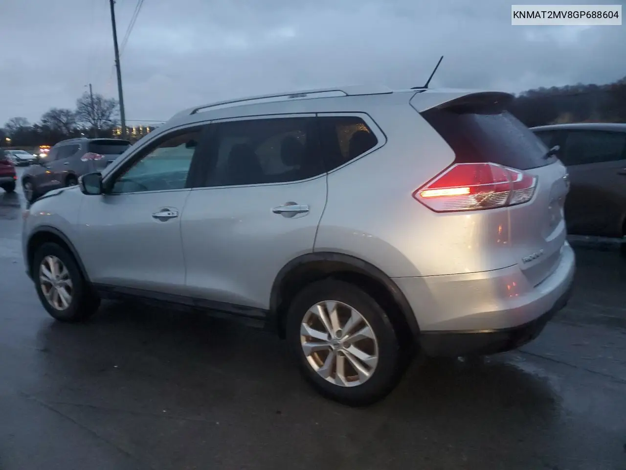 KNMAT2MV8GP688604 2016 Nissan Rogue S