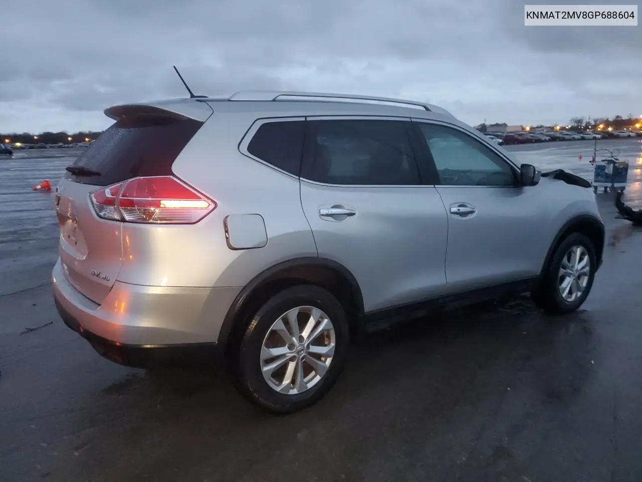 KNMAT2MV8GP688604 2016 Nissan Rogue S