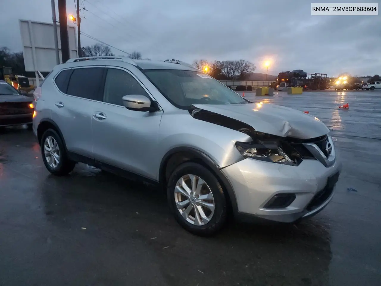 KNMAT2MV8GP688604 2016 Nissan Rogue S