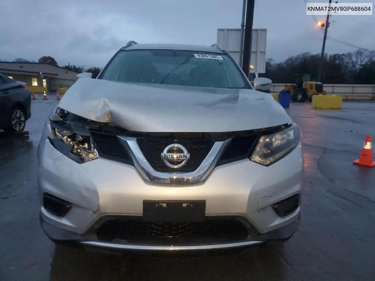 KNMAT2MV8GP688604 2016 Nissan Rogue S