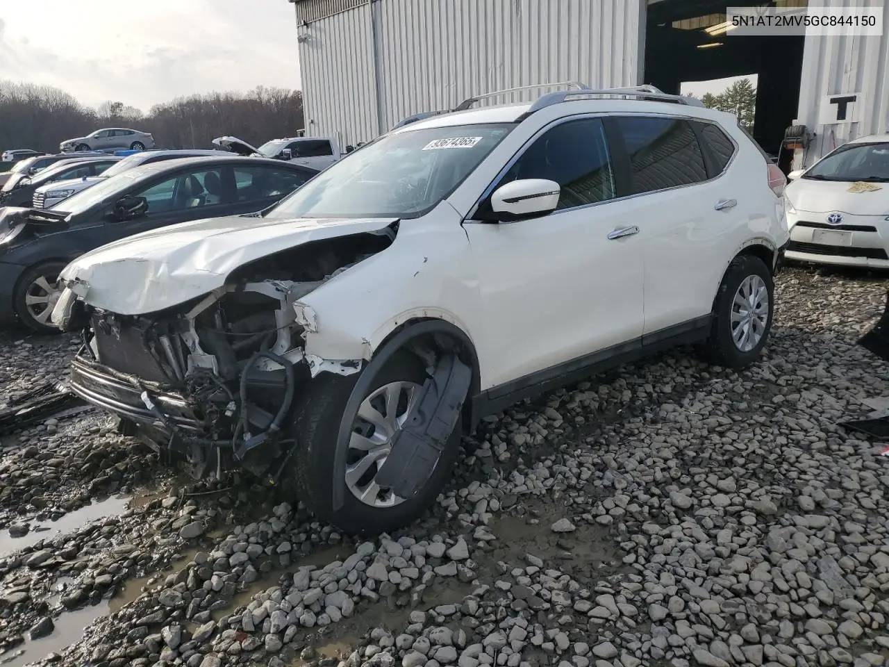 5N1AT2MV5GC844150 2016 Nissan Rogue S