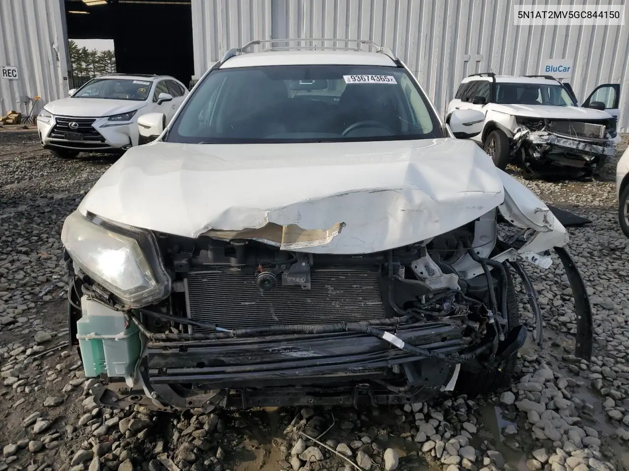 5N1AT2MV5GC844150 2016 Nissan Rogue S