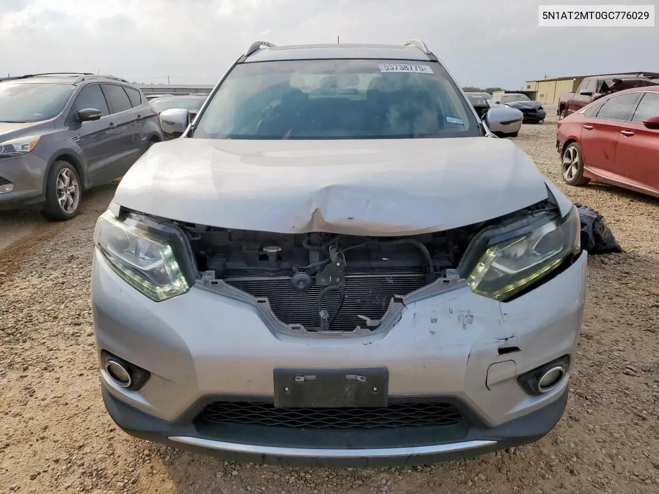 5N1AT2MT0GC776029 2016 Nissan Rogue S