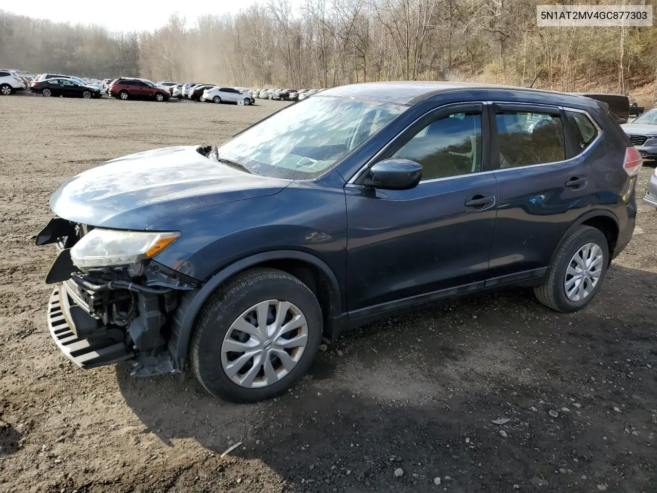 5N1AT2MV4GC877303 2016 Nissan Rogue S