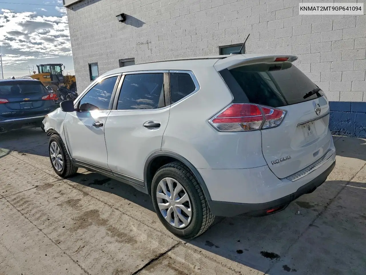KNMAT2MT9GP641094 2016 Nissan Rogue S