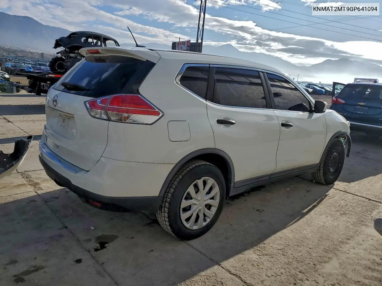 KNMAT2MT9GP641094 2016 Nissan Rogue S
