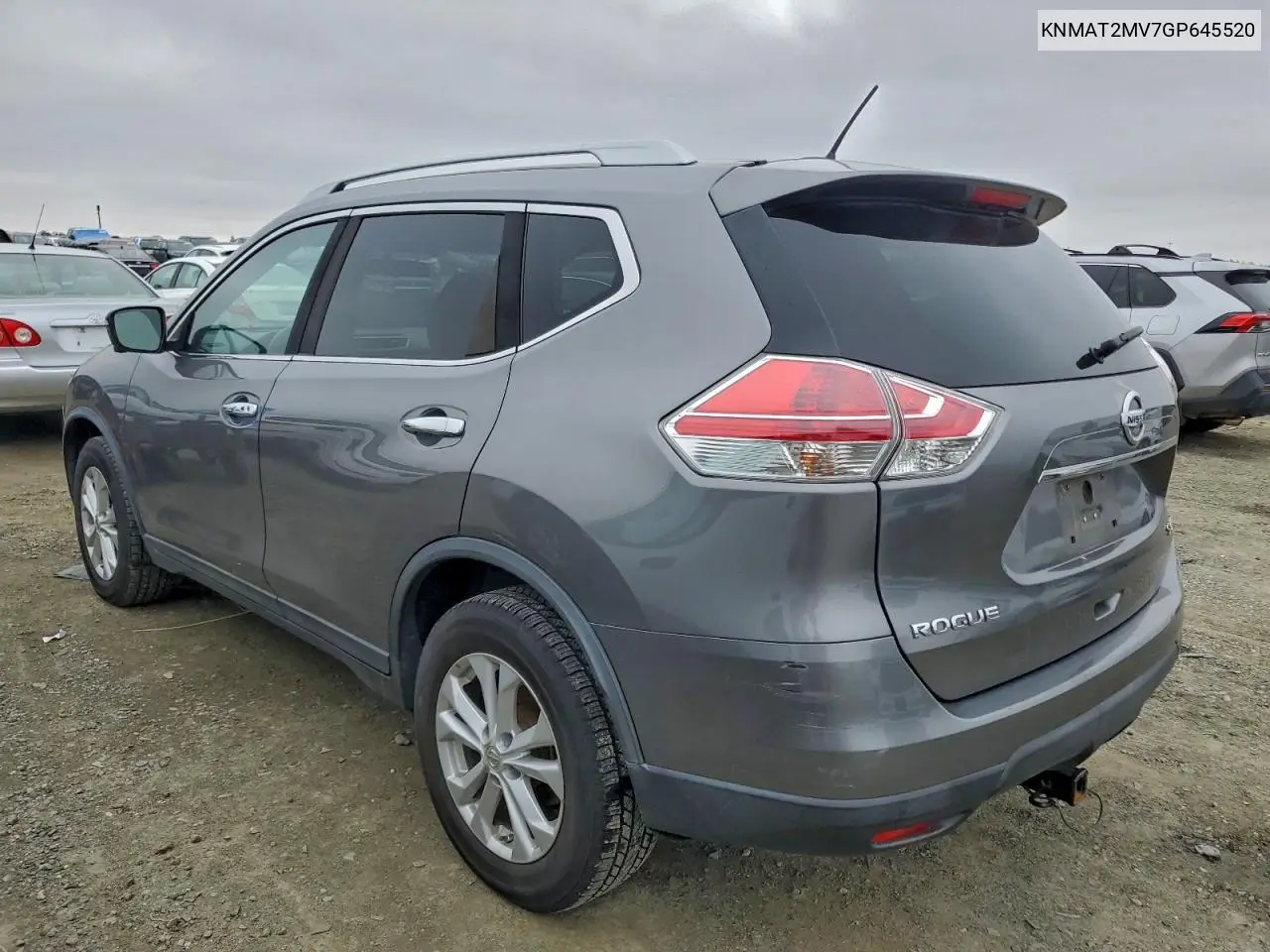 KNMAT2MV7GP645520 2016 Nissan Rogue S