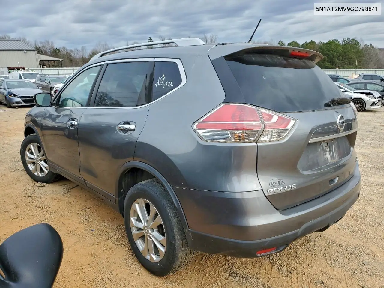 5N1AT2MV9GC798841 2016 Nissan Rogue S