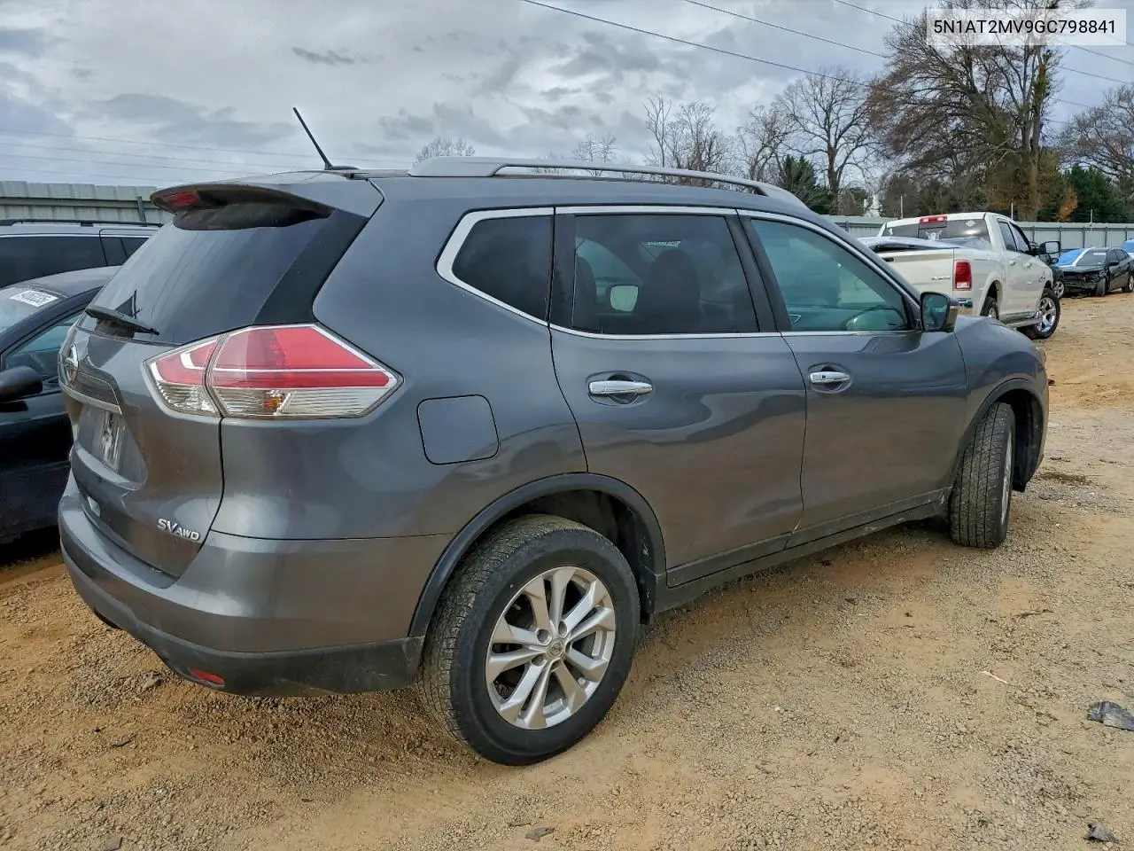 5N1AT2MV9GC798841 2016 Nissan Rogue S