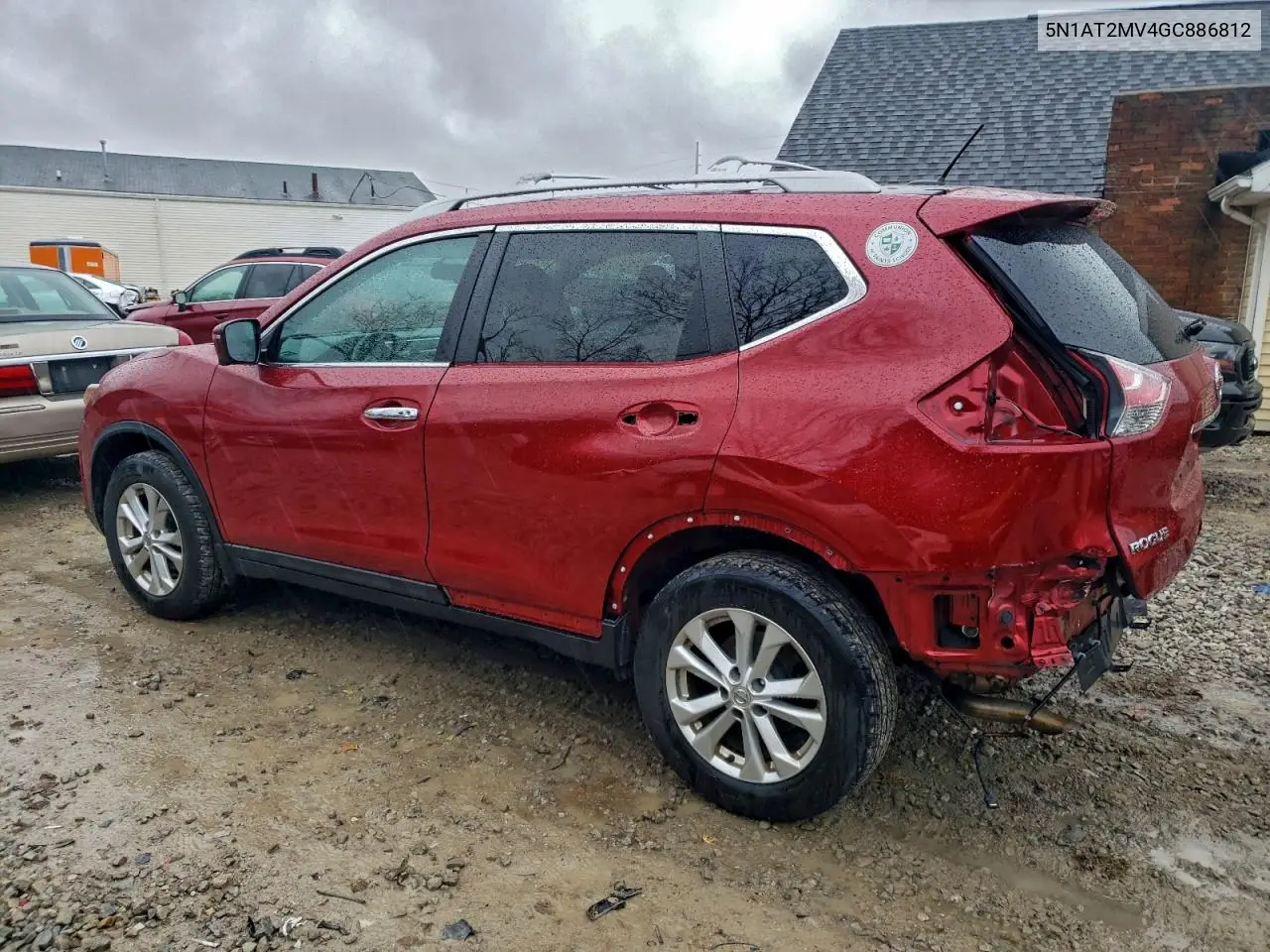 5N1AT2MV4GC886812 2016 Nissan Rogue S