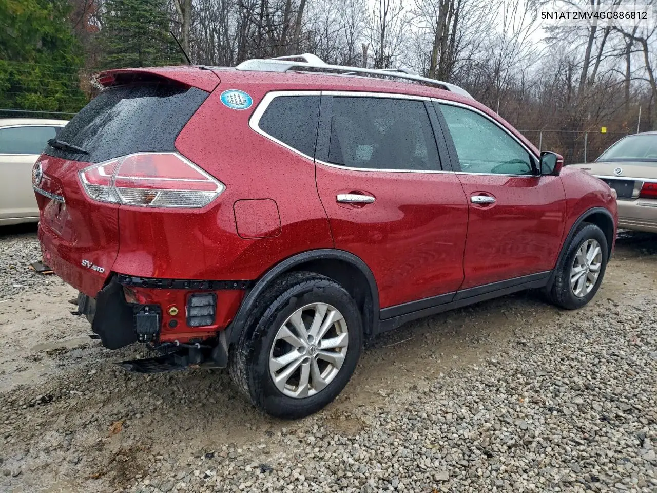 5N1AT2MV4GC886812 2016 Nissan Rogue S