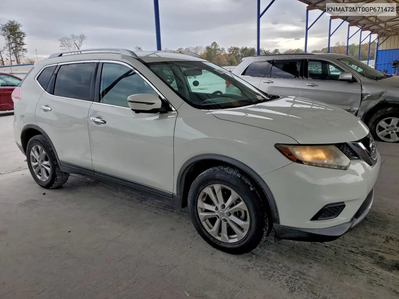 KNMAT2MT0GP671472 2016 Nissan Rogue S