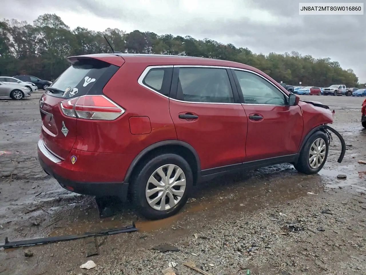 JN8AT2MT8GW016860 2016 Nissan Rogue S