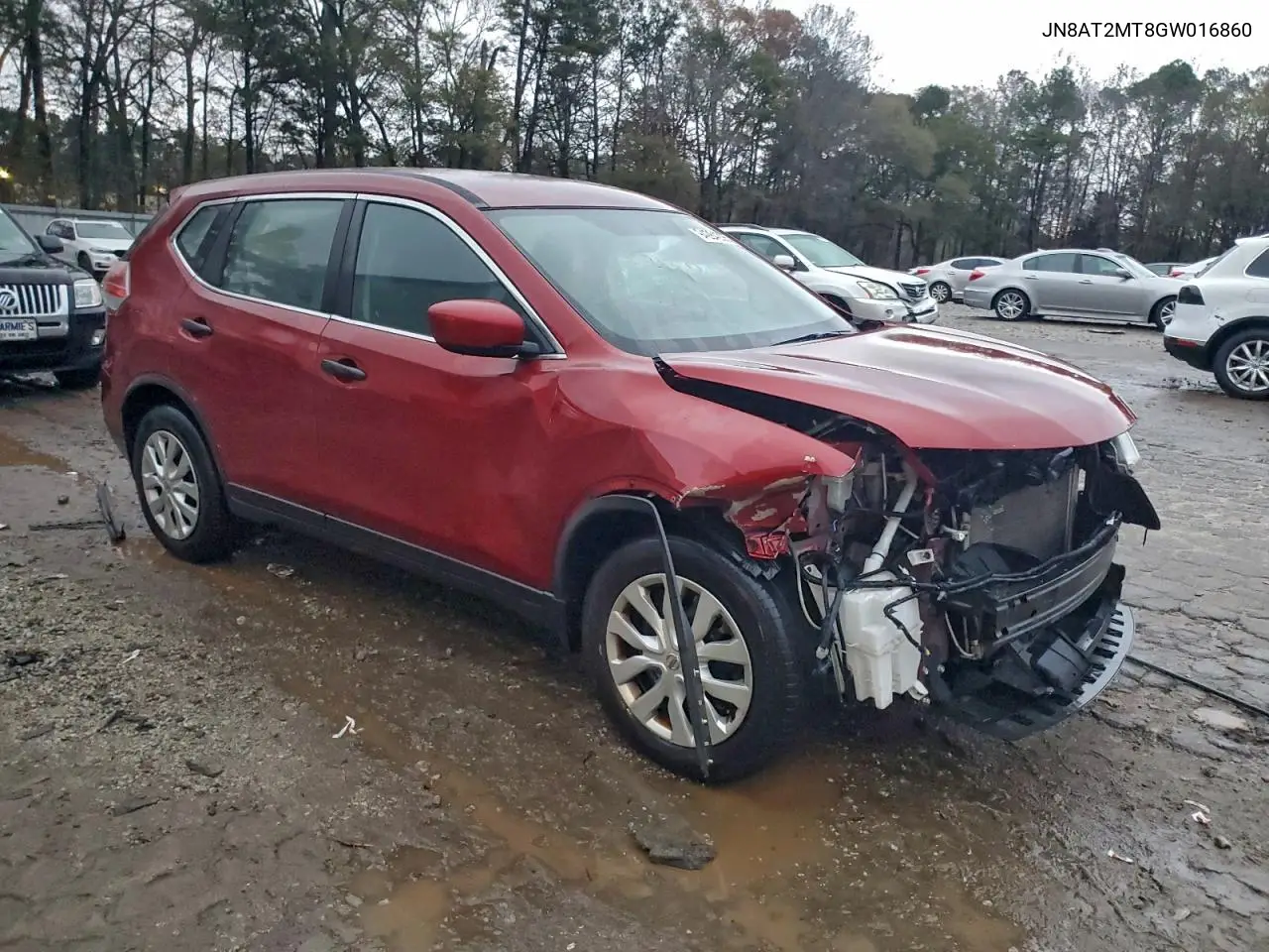 JN8AT2MT8GW016860 2016 Nissan Rogue S