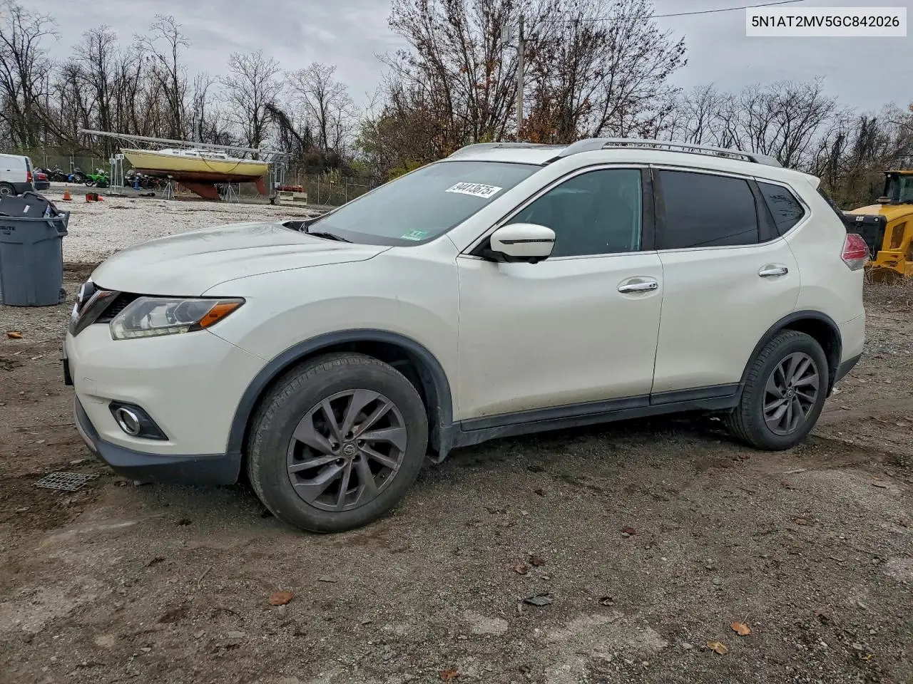 5N1AT2MV5GC842026 2016 Nissan Rogue S