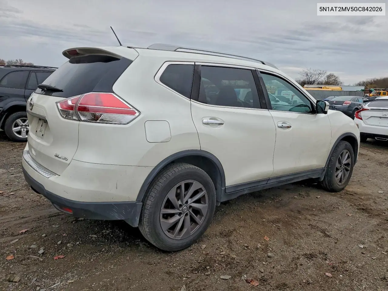 5N1AT2MV5GC842026 2016 Nissan Rogue S