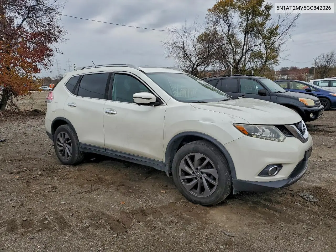 5N1AT2MV5GC842026 2016 Nissan Rogue S