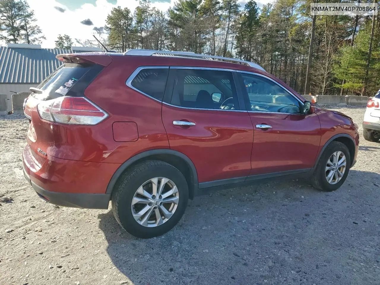 KNMAT2MV4GP708864 2016 Nissan Rogue S