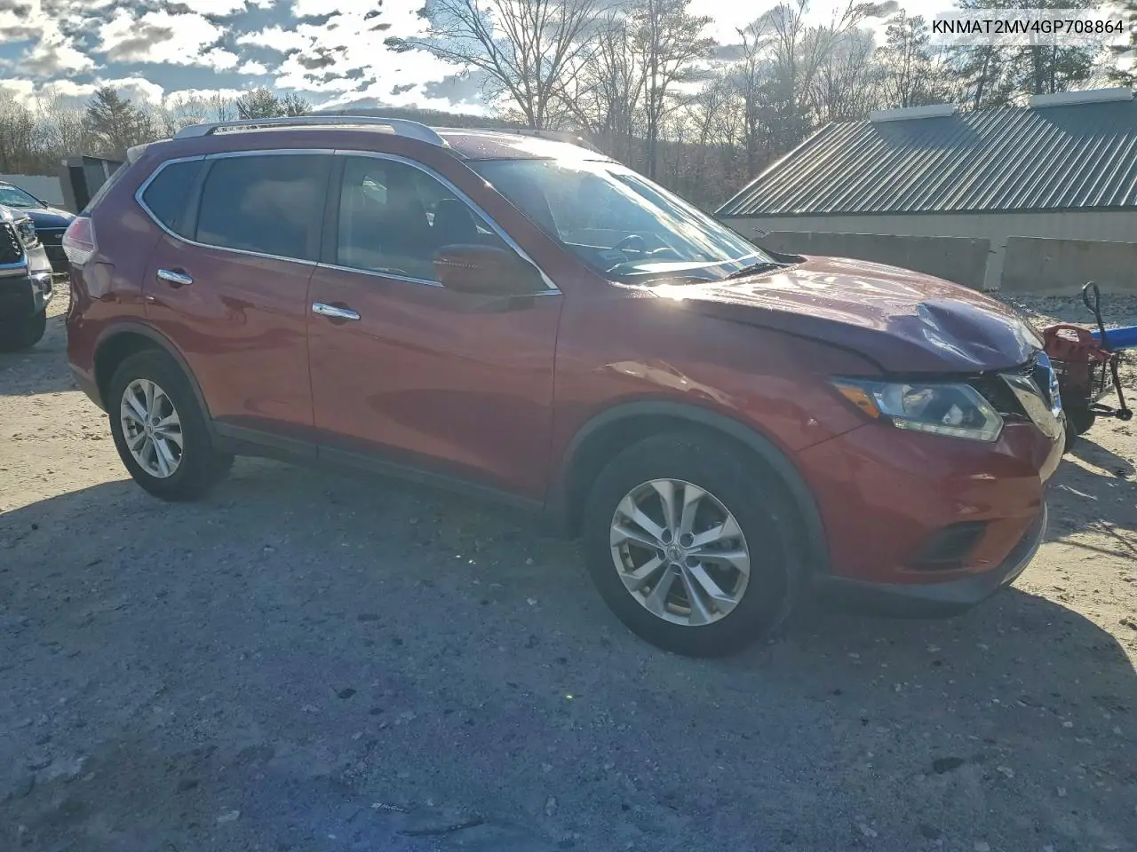 KNMAT2MV4GP708864 2016 Nissan Rogue S