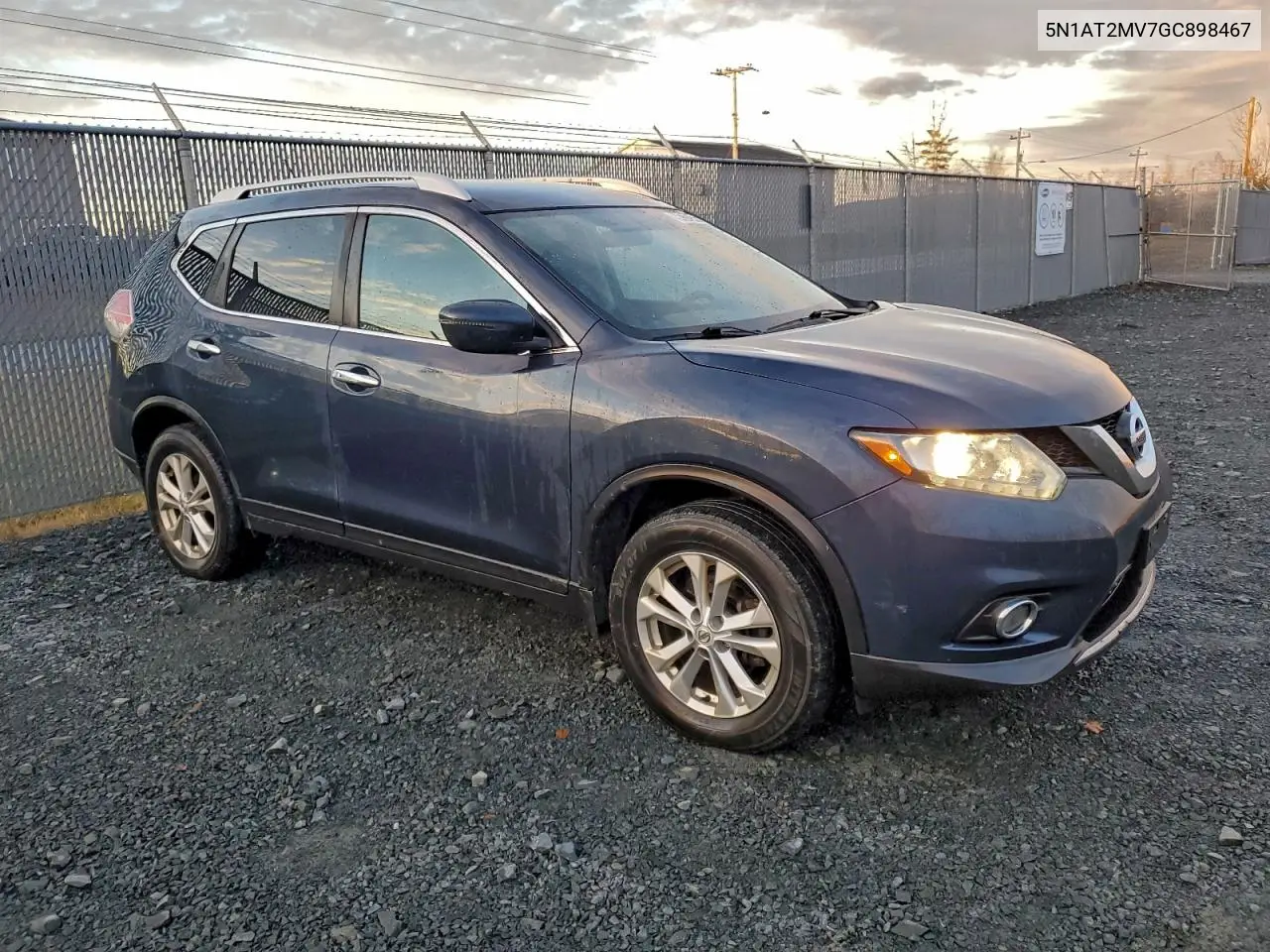 5N1AT2MV7GC898467 2016 Nissan Rogue S