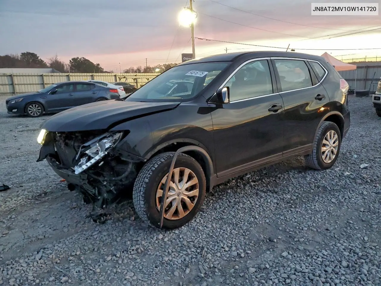 JN8AT2MV1GW141720 2016 Nissan Rogue S