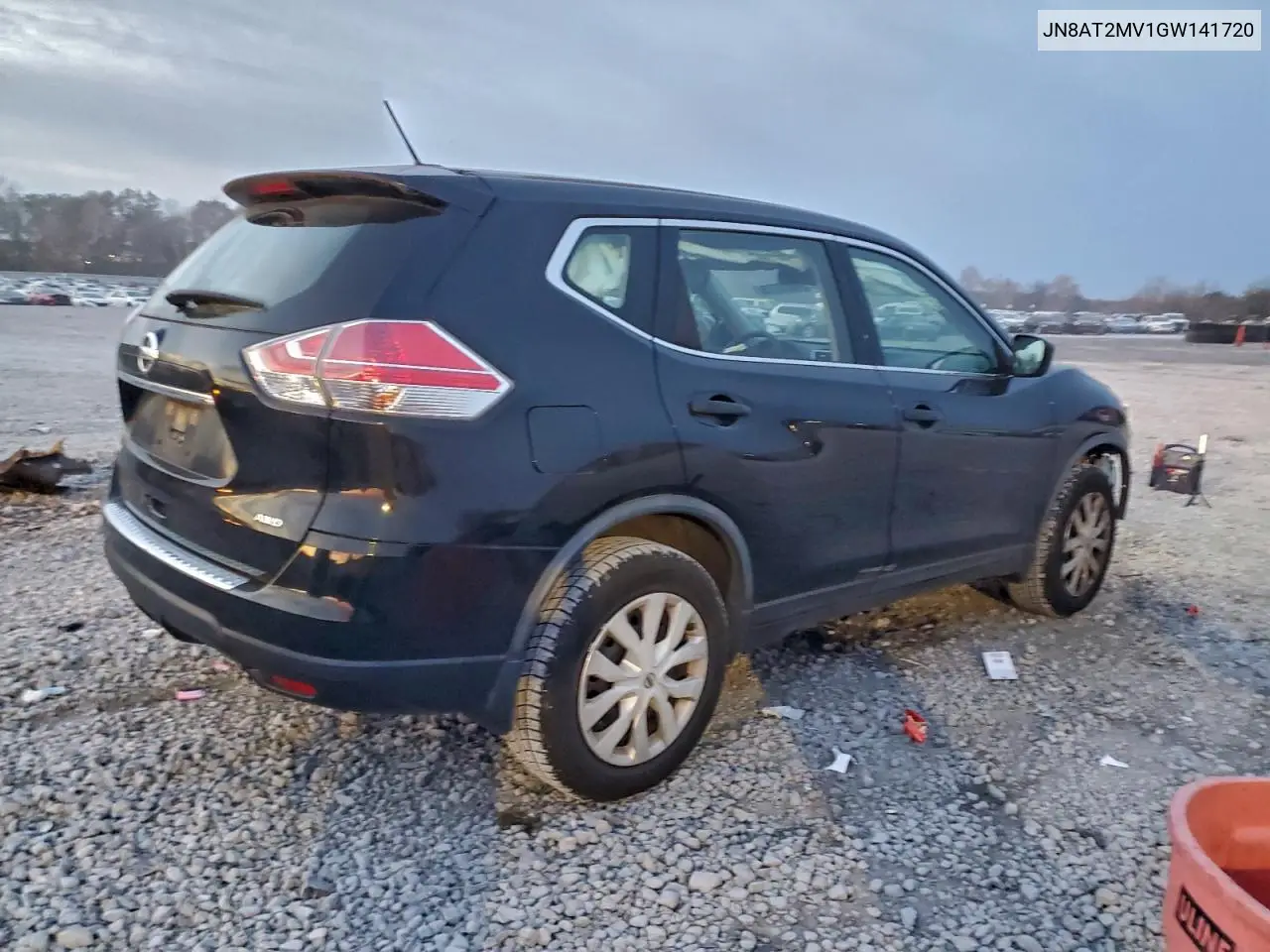 JN8AT2MV1GW141720 2016 Nissan Rogue S