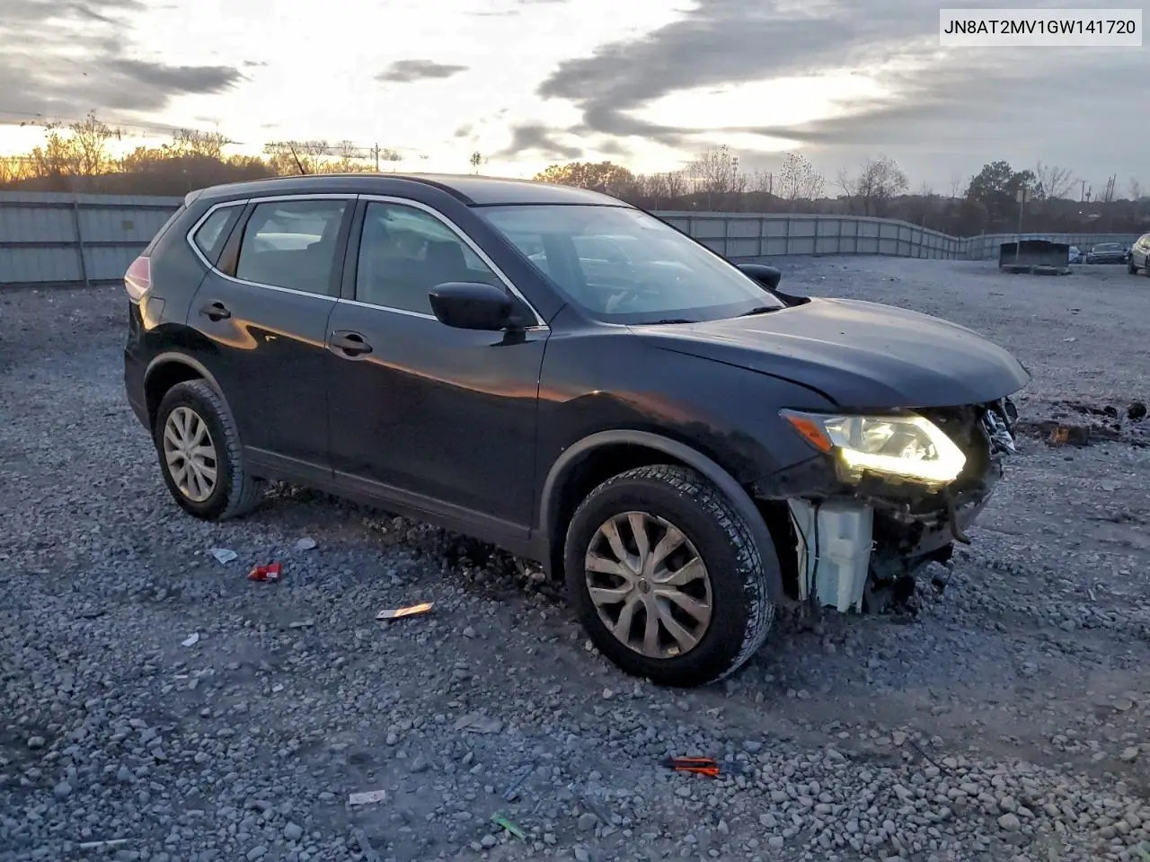 JN8AT2MV1GW141720 2016 Nissan Rogue S