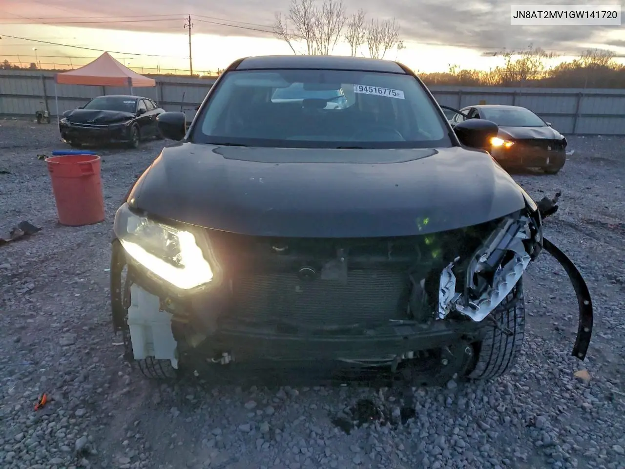 JN8AT2MV1GW141720 2016 Nissan Rogue S