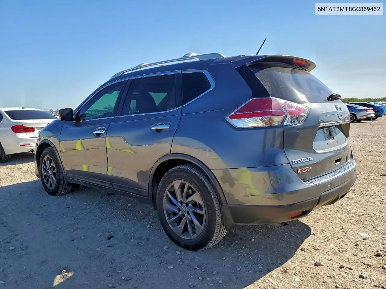 5N1AT2MT8GC869462 2016 Nissan Rogue S