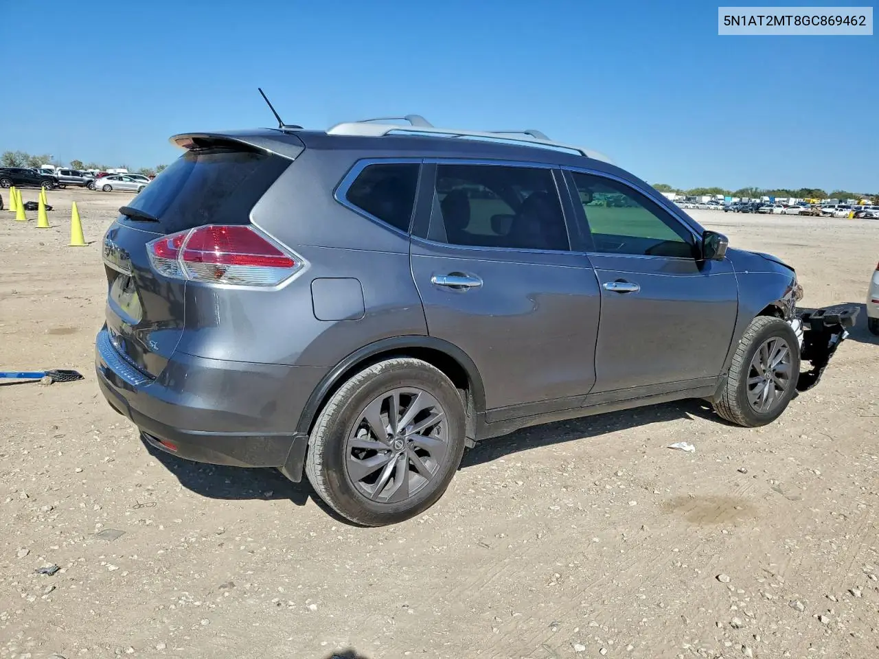 5N1AT2MT8GC869462 2016 Nissan Rogue S