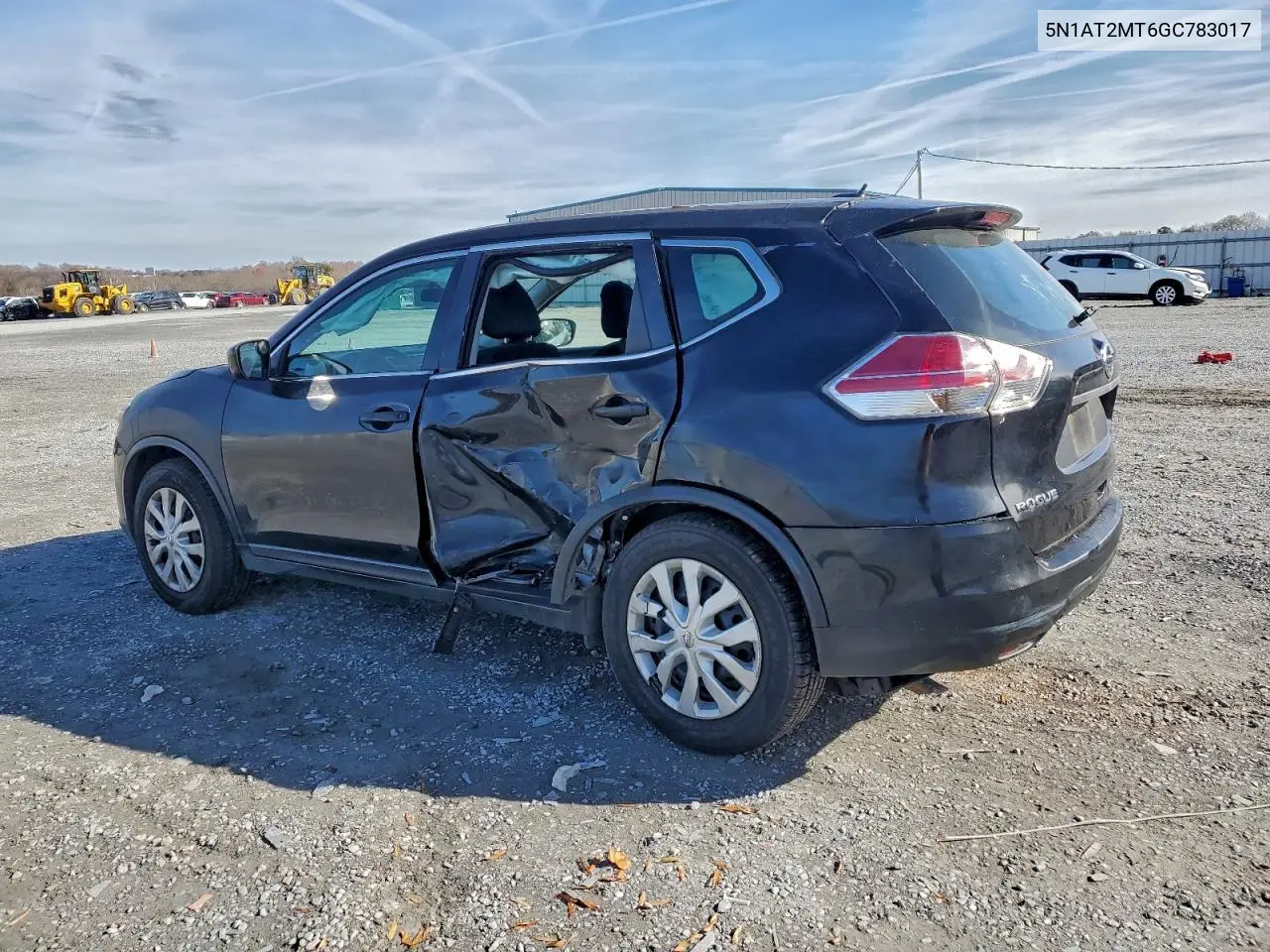 5N1AT2MT6GC783017 2016 Nissan Rogue S