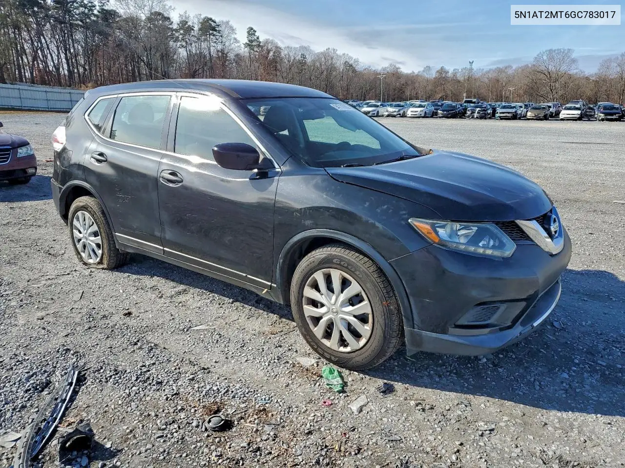 5N1AT2MT6GC783017 2016 Nissan Rogue S