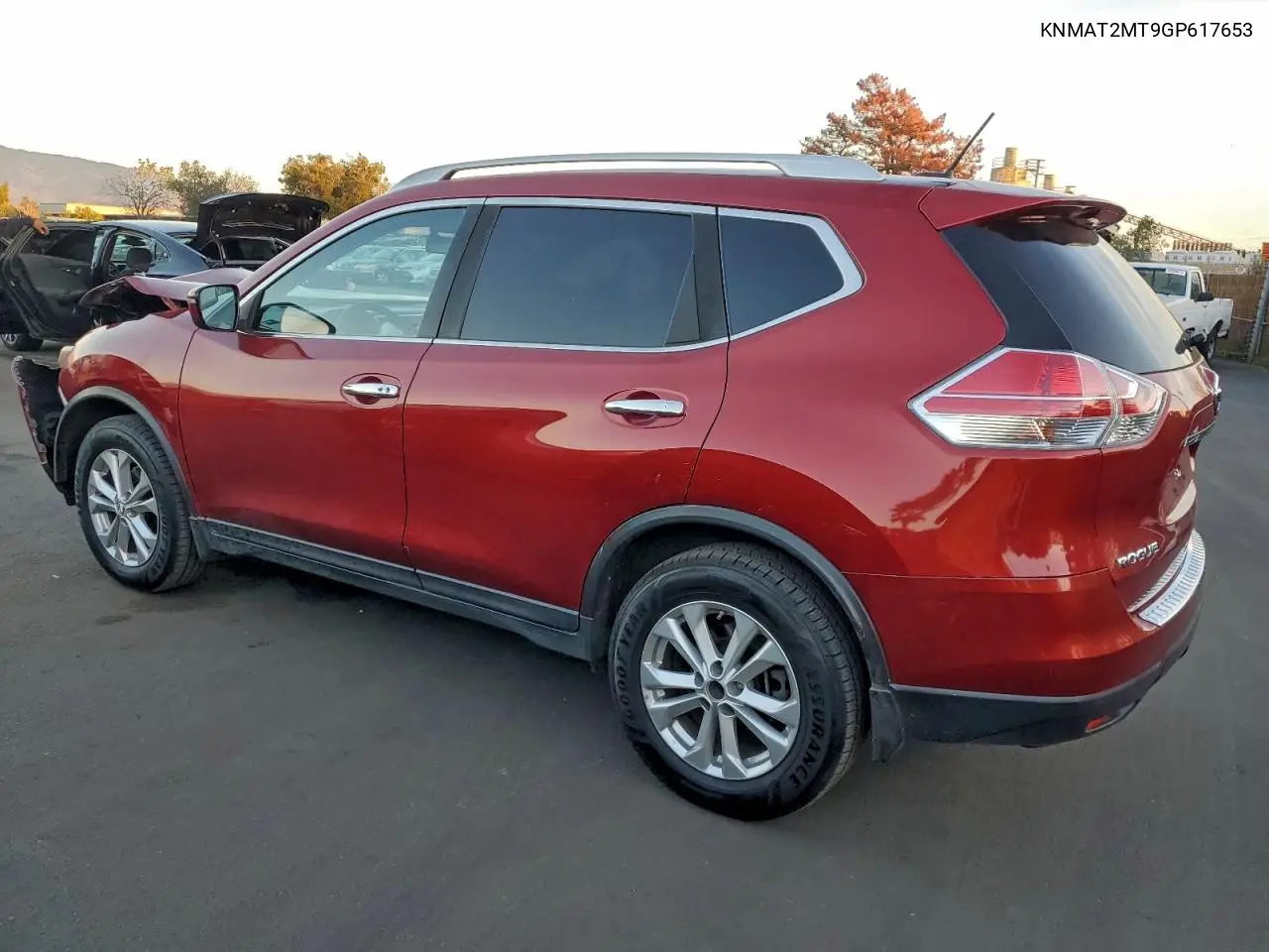 KNMAT2MT9GP617653 2016 Nissan Rogue S
