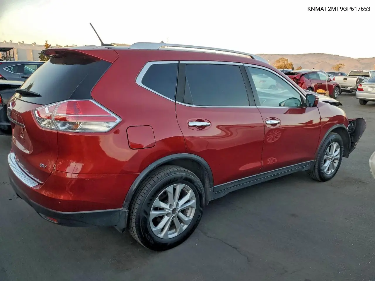 KNMAT2MT9GP617653 2016 Nissan Rogue S