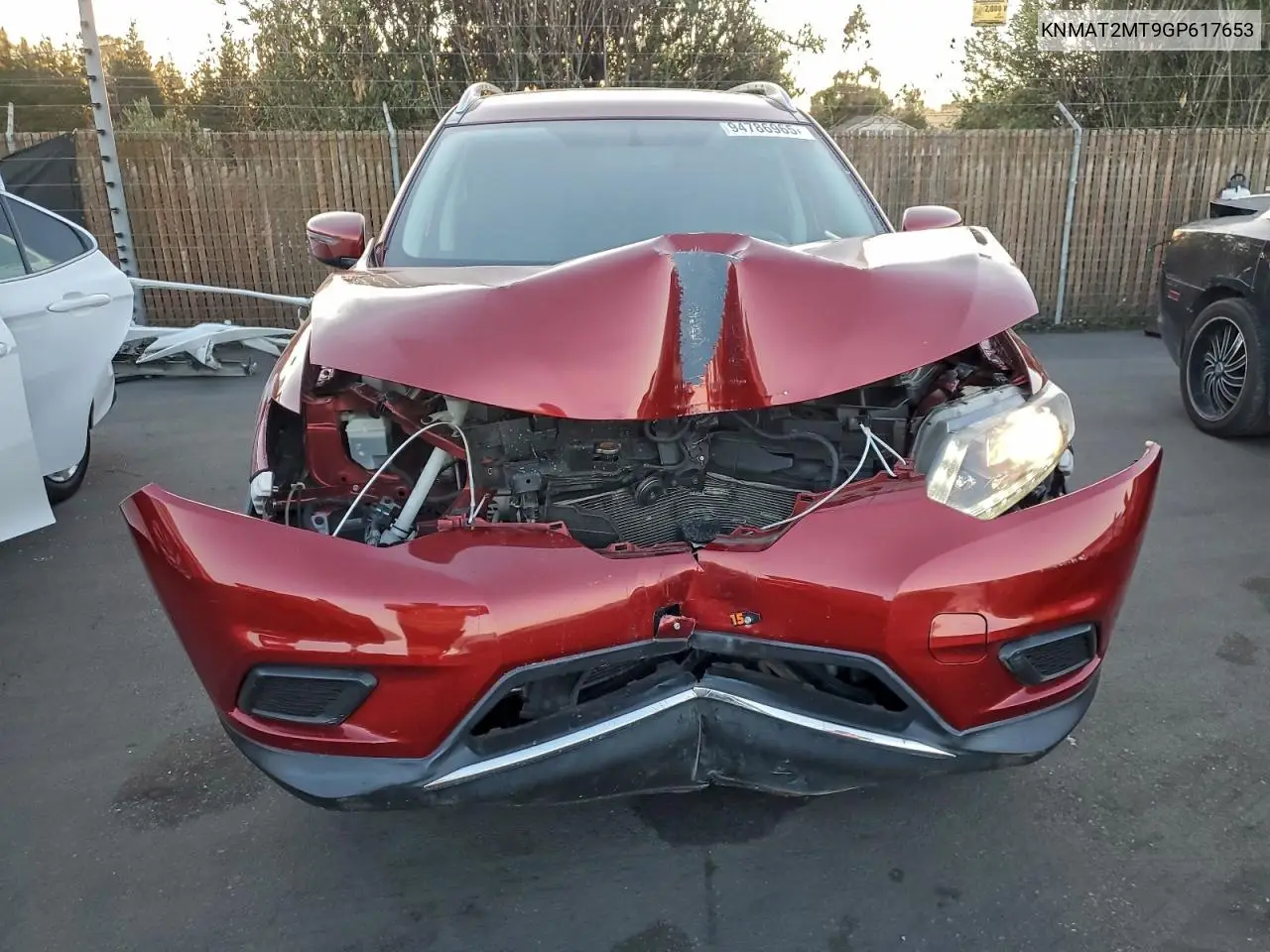 KNMAT2MT9GP617653 2016 Nissan Rogue S