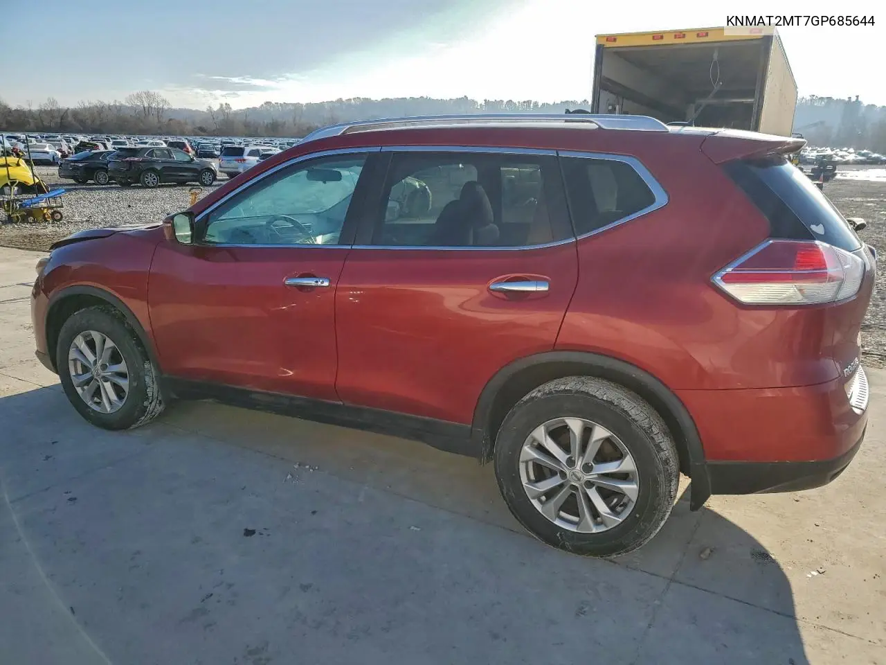 KNMAT2MT7GP685644 2016 Nissan Rogue S