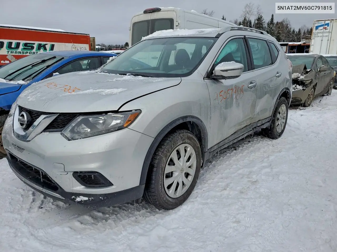 5N1AT2MV6GC791815 2016 Nissan Rogue S