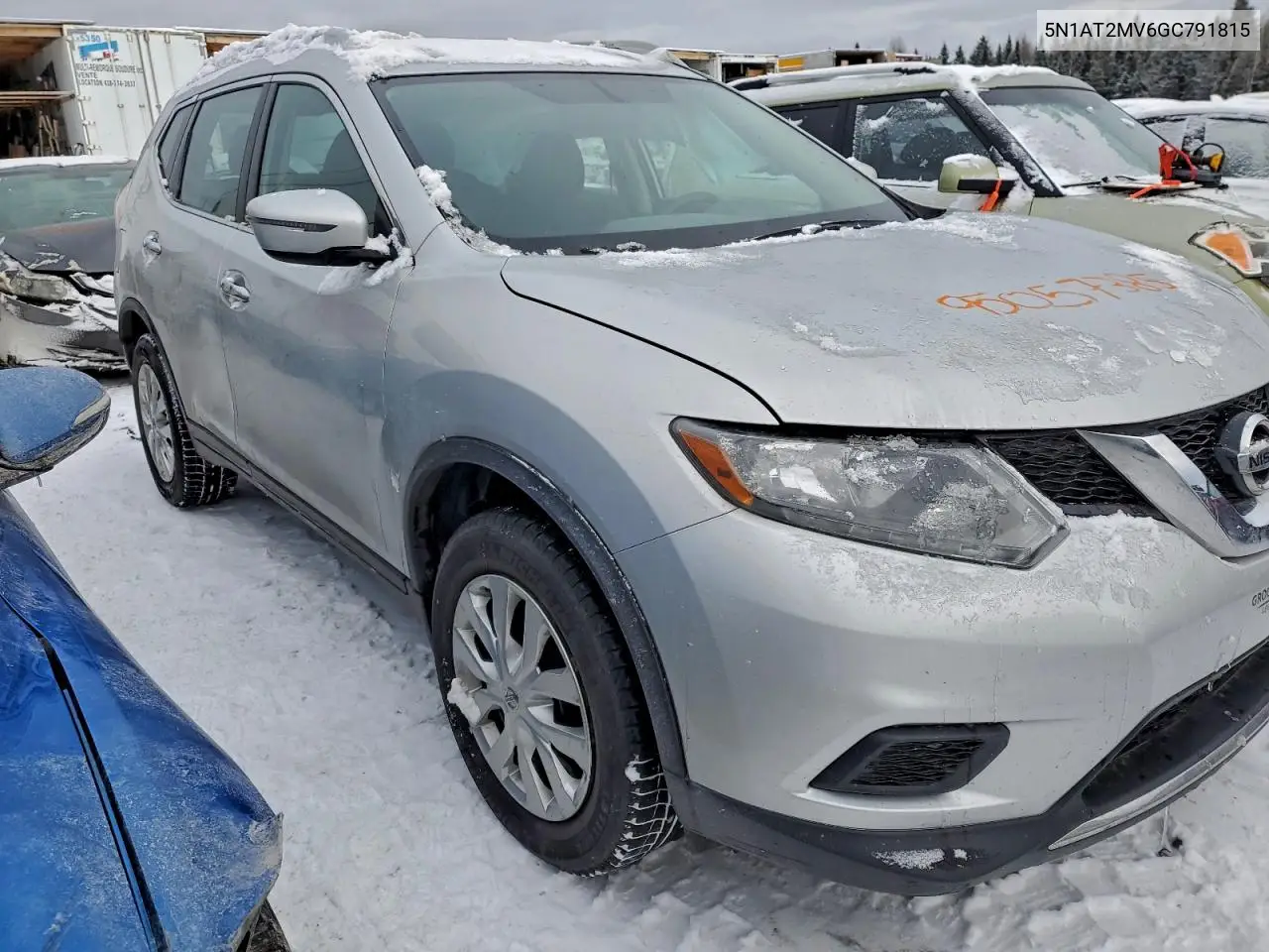 5N1AT2MV6GC791815 2016 Nissan Rogue S