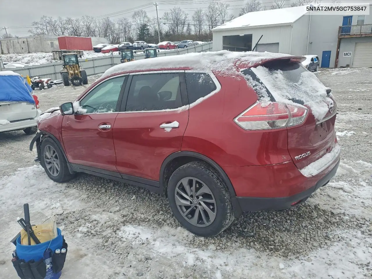 5N1AT2MV5GC753847 2016 Nissan Rogue S